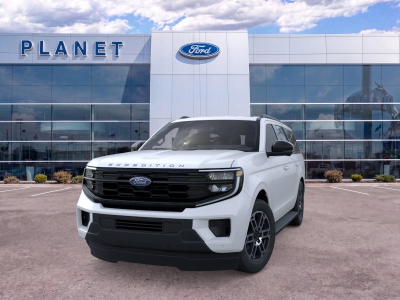 2026 Ford Expedition Active Star White Metallic Tri-Coat at Planet Ford