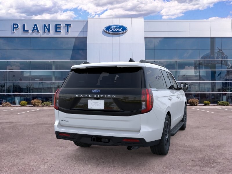 2026 Ford Expedition Active Star White Metallic Tri-Coat at Planet Ford