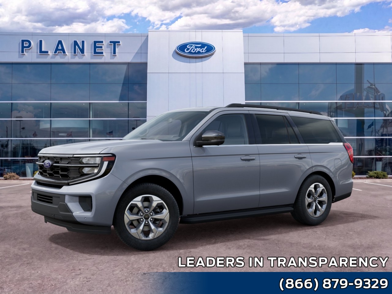 2027 Ford Expedition Active Glacier Gray Metallic Tri-Coat at Planet Ford