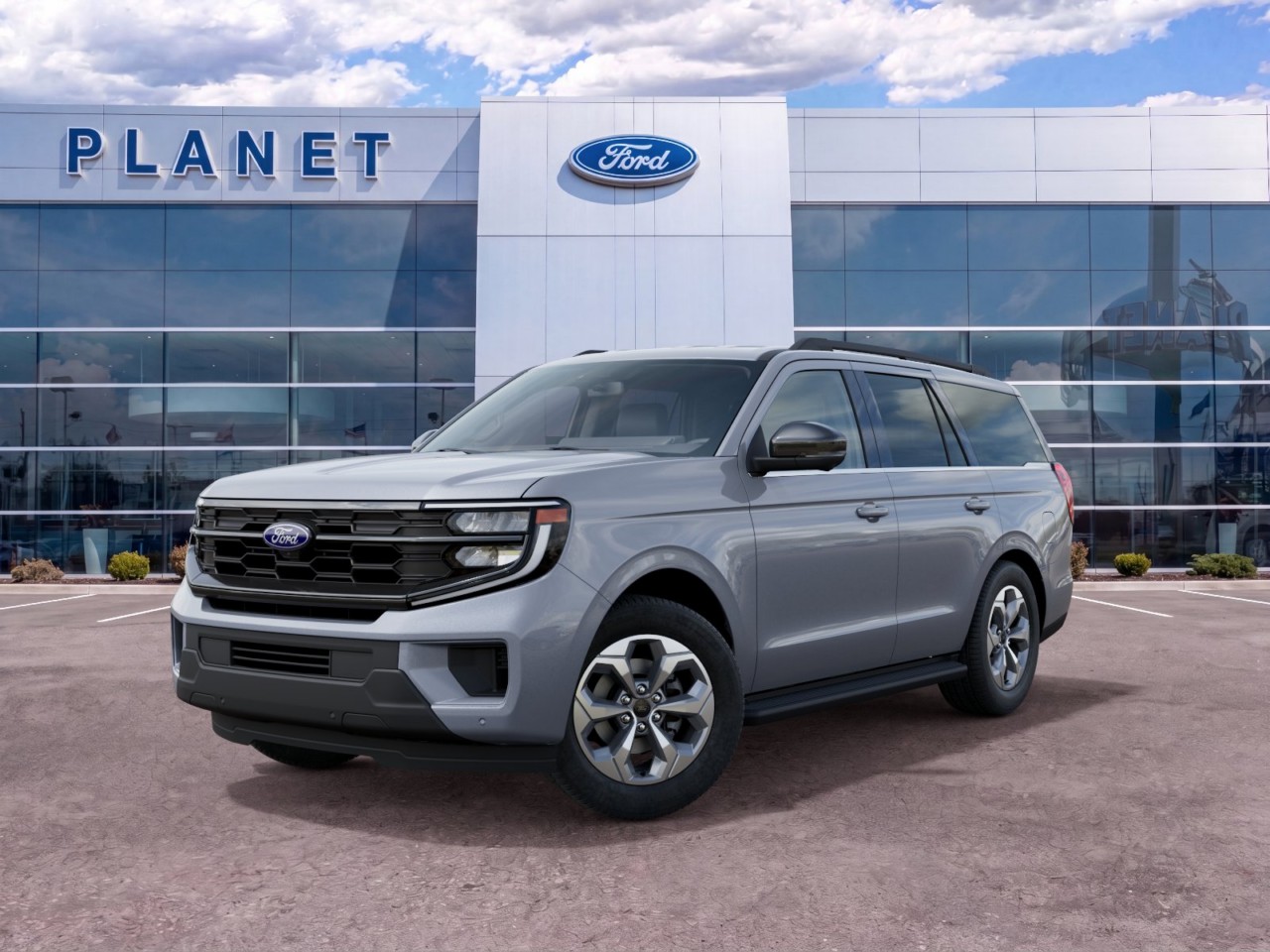 2027 Ford Expedition Active Glacier Gray Metallic Tri-Coat at Planet Ford