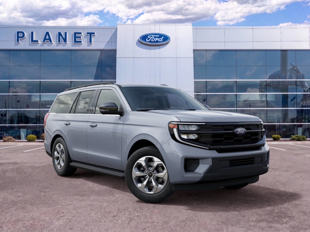 2027 Ford Expedition Active Glacier Gray Metallic Tri-Coat at Planet Ford