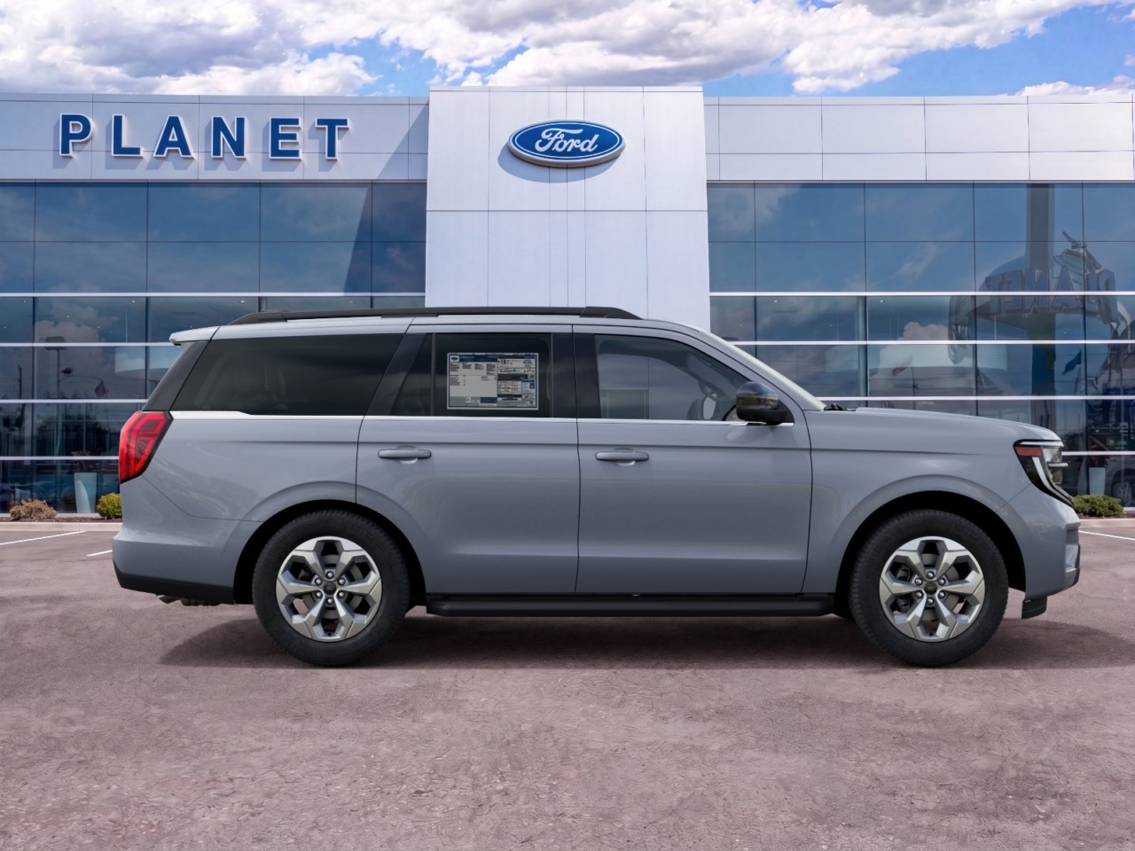 2027 Ford Expedition Active Glacier Gray Metallic Tri-Coat at Planet Ford