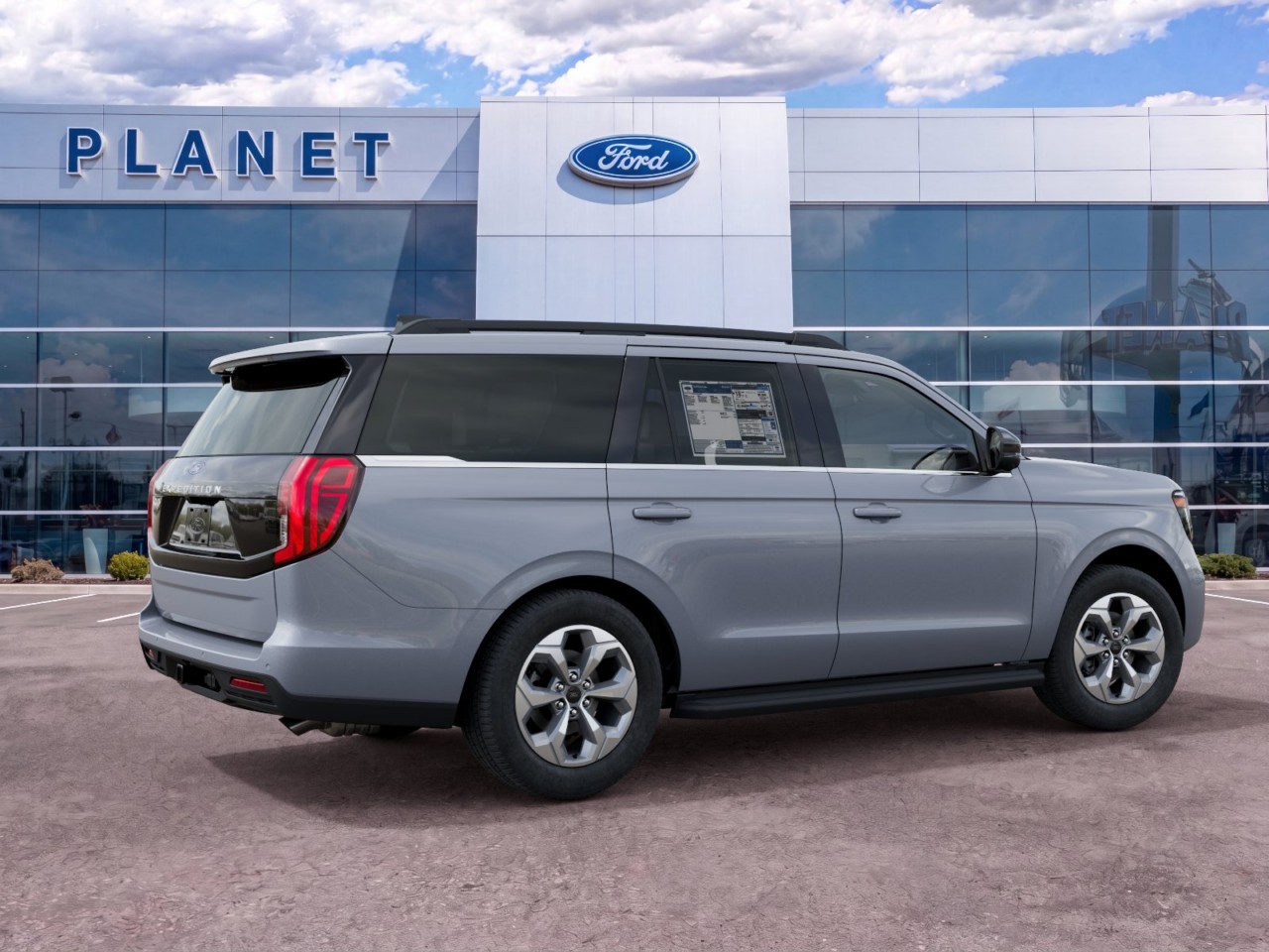 2027 Ford Expedition Active Glacier Gray Metallic Tri-Coat at Planet Ford
