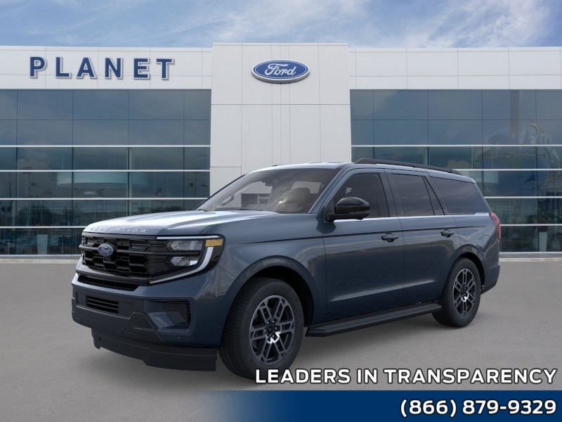 2026 Ford Expedition Active Stone Blue Metallic at Planet Ford