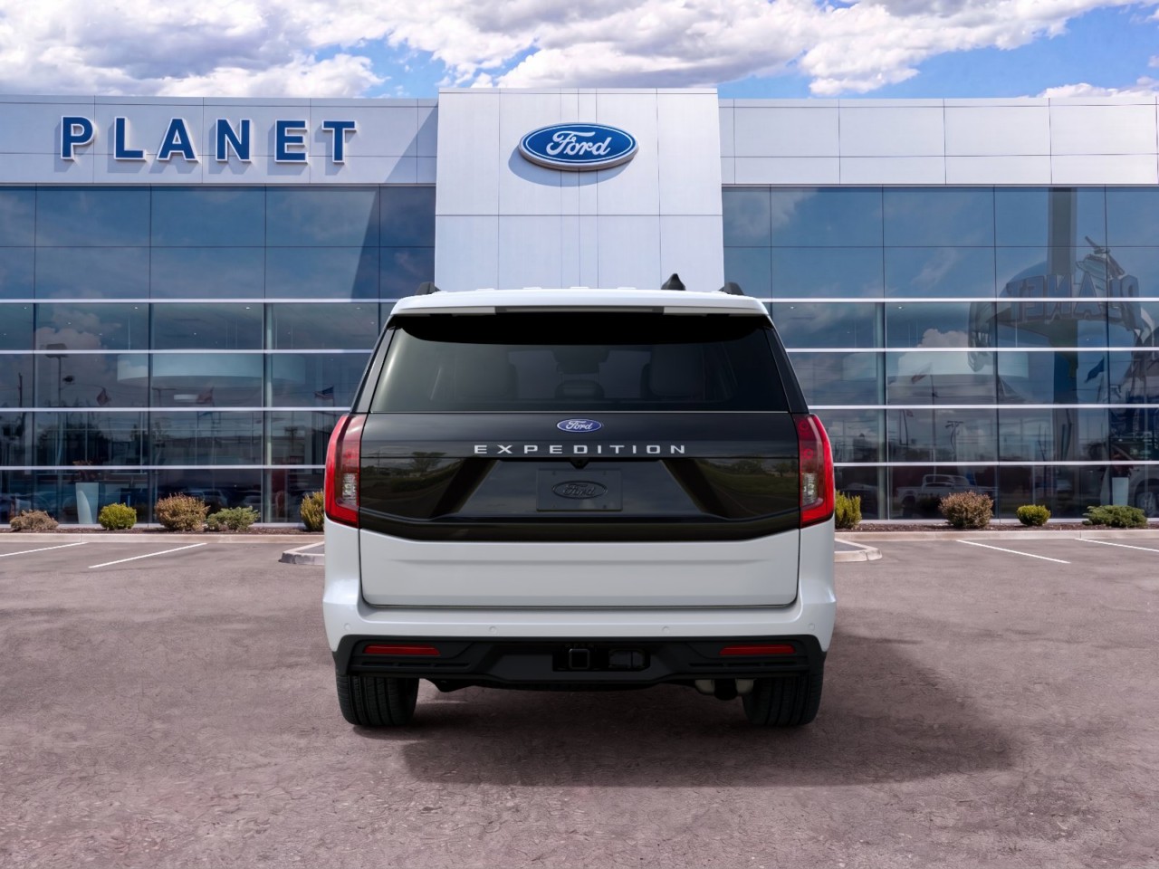 2027 Ford Expedition Active Star White Metallic Tri-Coat at Planet Ford
