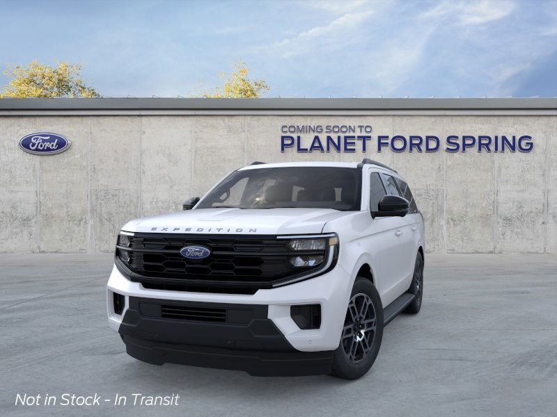 2025 Ford Expedition Active Star White Metallic Tri-Coat at Planet Ford