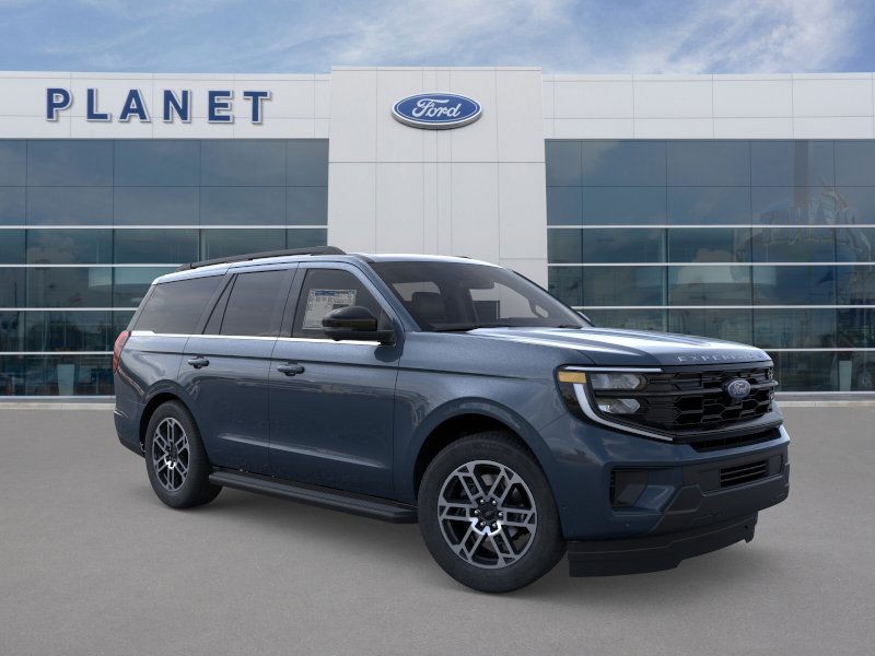 2025 Ford Expedition Active Stone Blue Metallic at Planet Ford