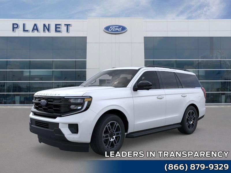 2025 Ford Expedition Active Star White Metallic Tri-Coat at Planet Ford