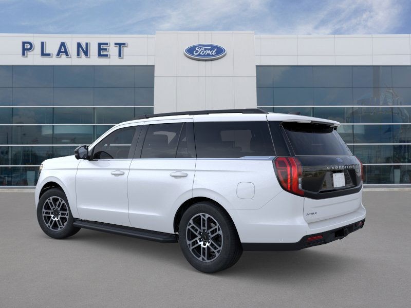 2025 Ford Expedition Active Star White Metallic Tri-Coat at Planet Ford