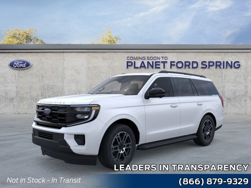 2026 Ford Expedition Active Star White Metallic Tri-Coat at Planet Ford