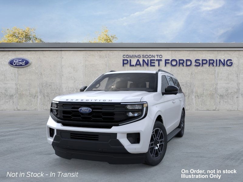 2026 Ford Expedition Active Star White Metallic Tri-Coat at Planet Ford