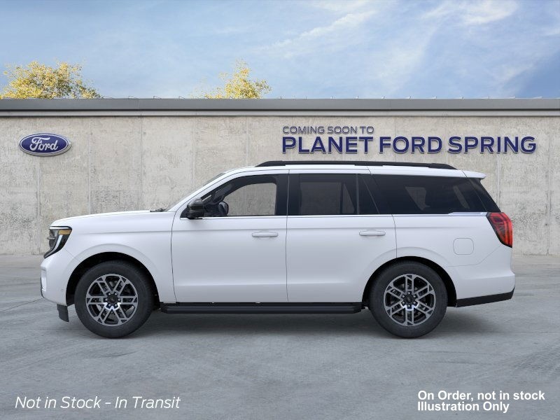 2026 Ford Expedition Active Star White Metallic Tri-Coat at Planet Ford