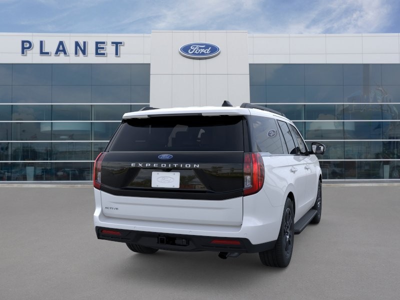 2026 Ford Expedition Active Star White Metallic Tri-Coat at Planet Ford