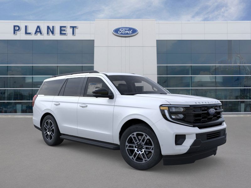 2025 Ford Expedition Active Star White Metallic Tri-Coat at Planet Ford