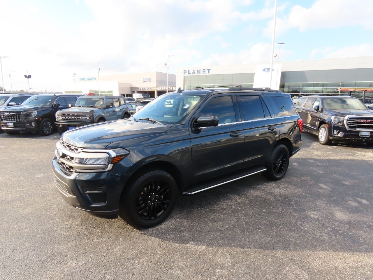 2023 Ford Expedition XLT Stone Blue Metallic at Planet Ford