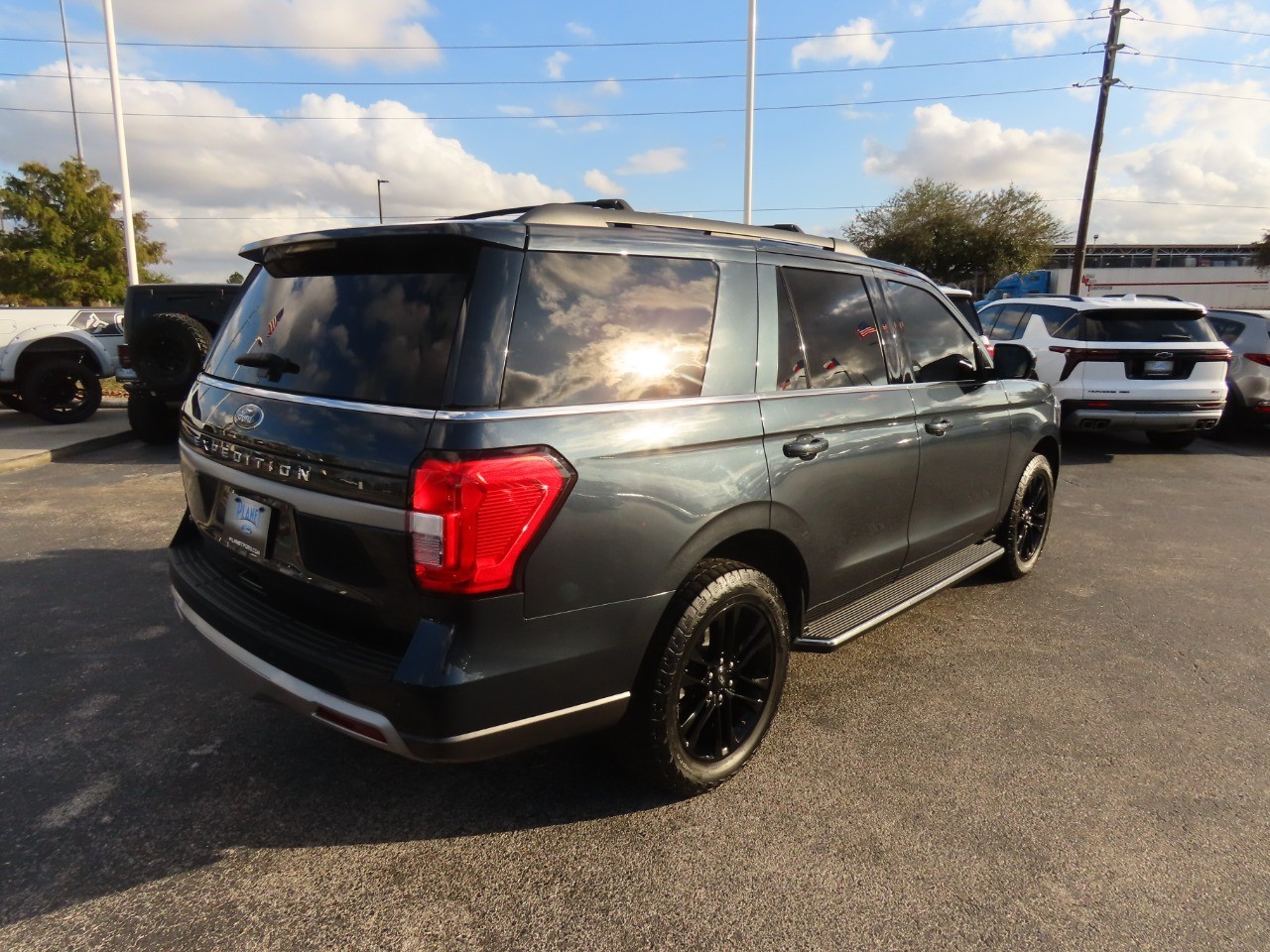 2023 Ford Expedition XLT Stone Blue Metallic at Planet Ford