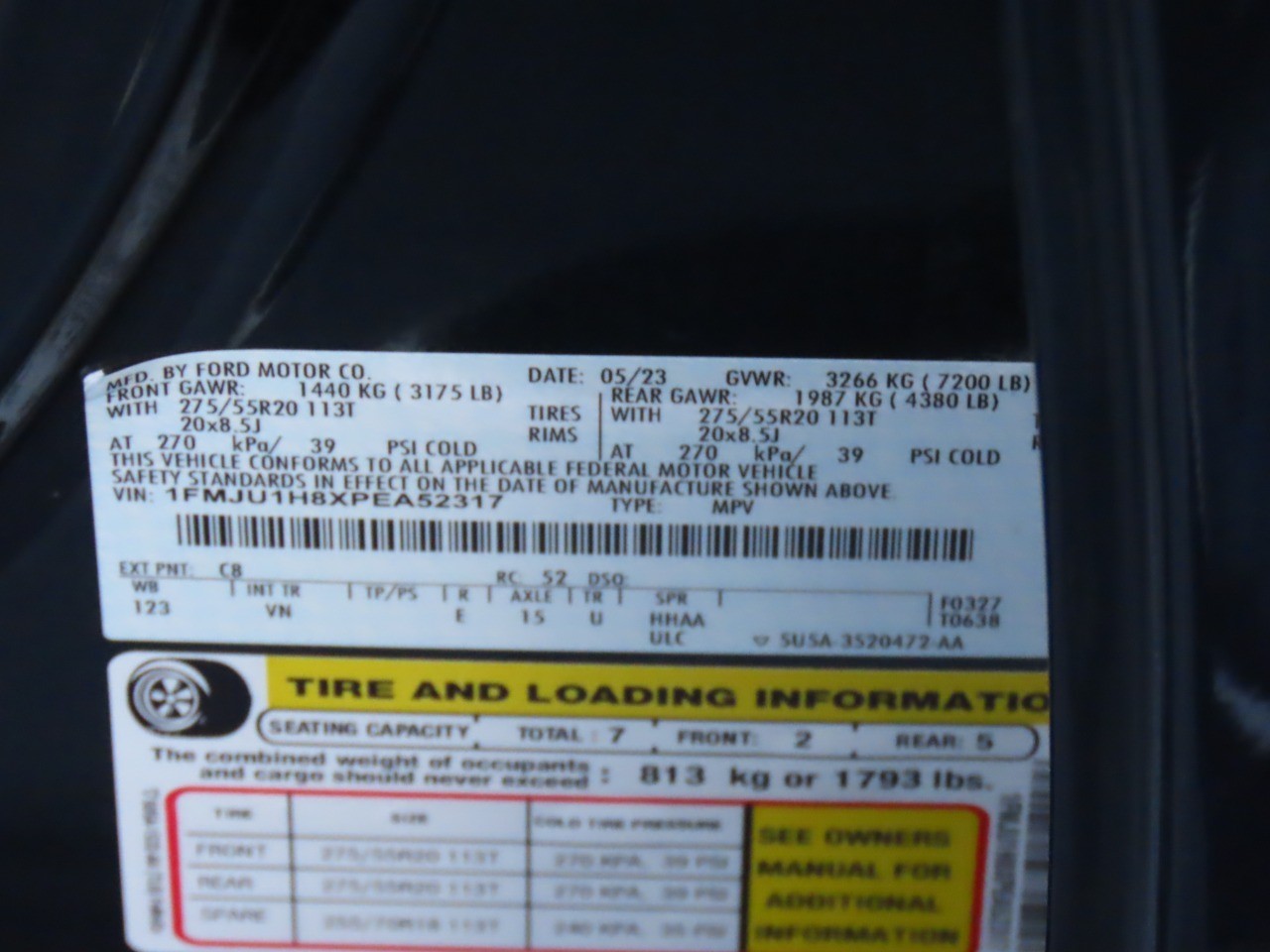 2023 Ford Expedition XLT Stone Blue Metallic at Planet Ford