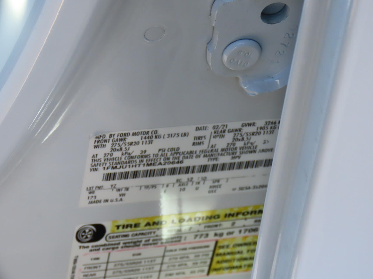 2021 Ford Expedition XLT Oxford White at Planet Ford