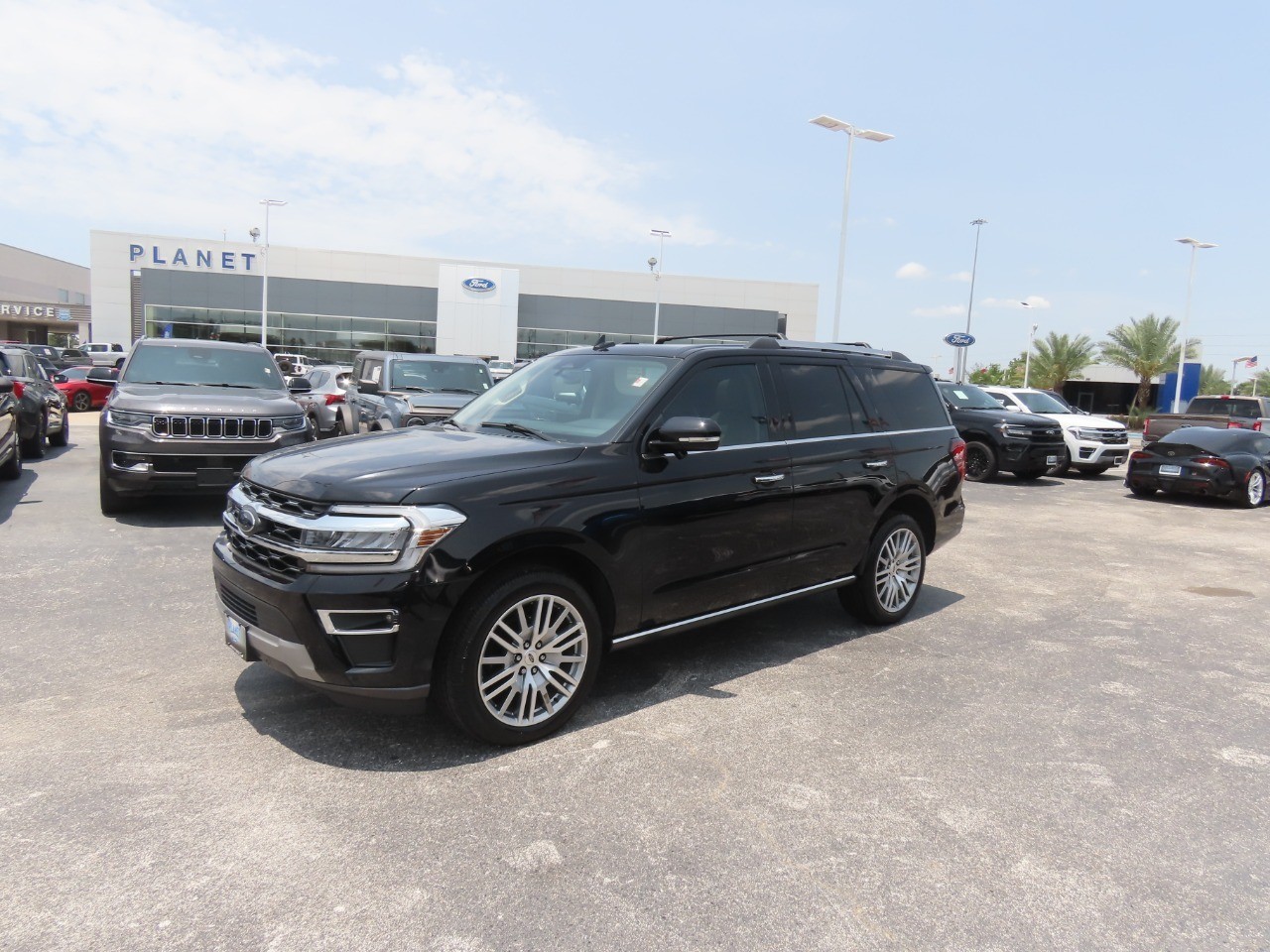 2024 Ford Expedition Limited Agate Black Metallic at Planet Ford