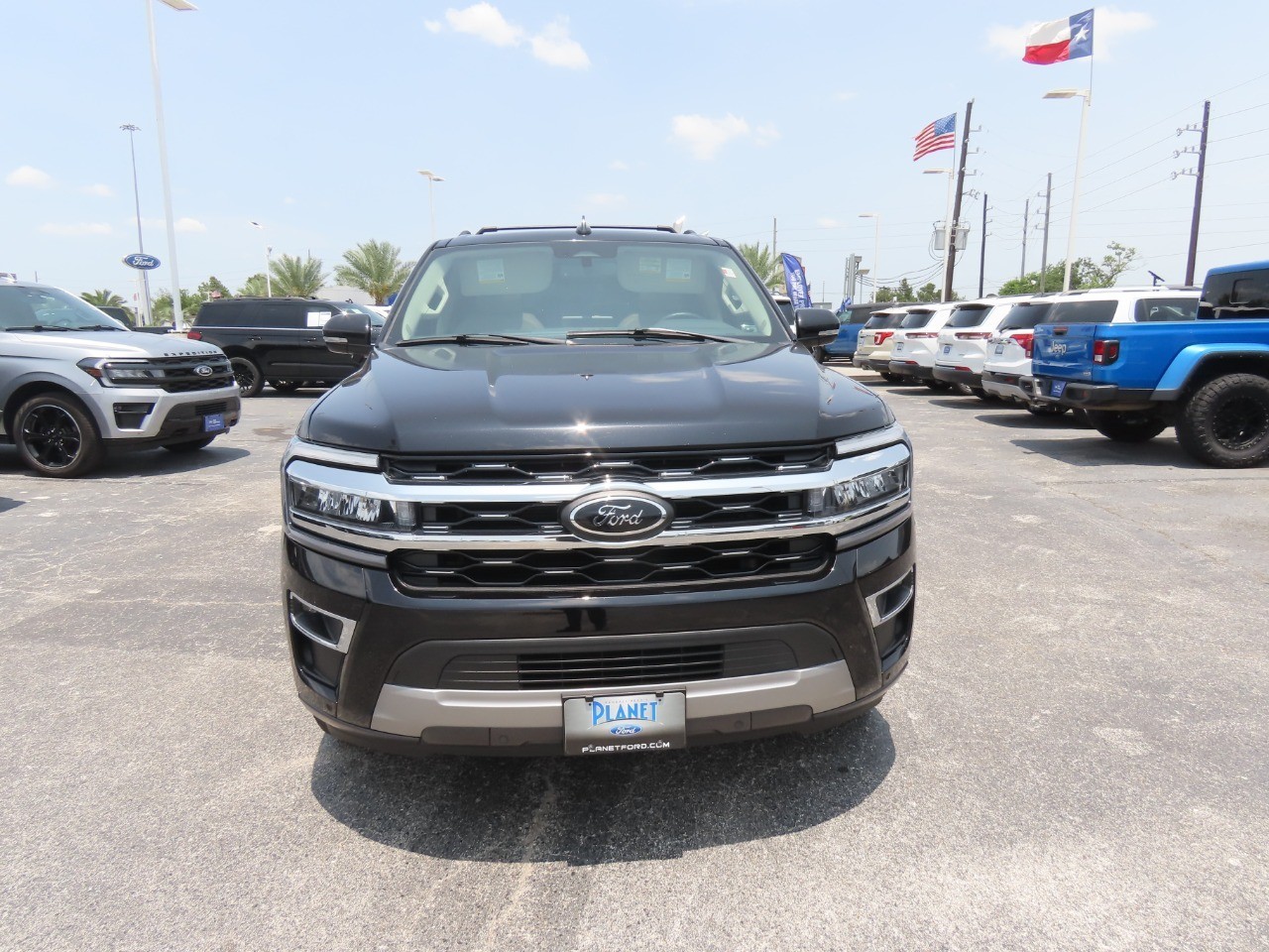 2024 Ford Expedition Limited Agate Black Metallic at Planet Ford