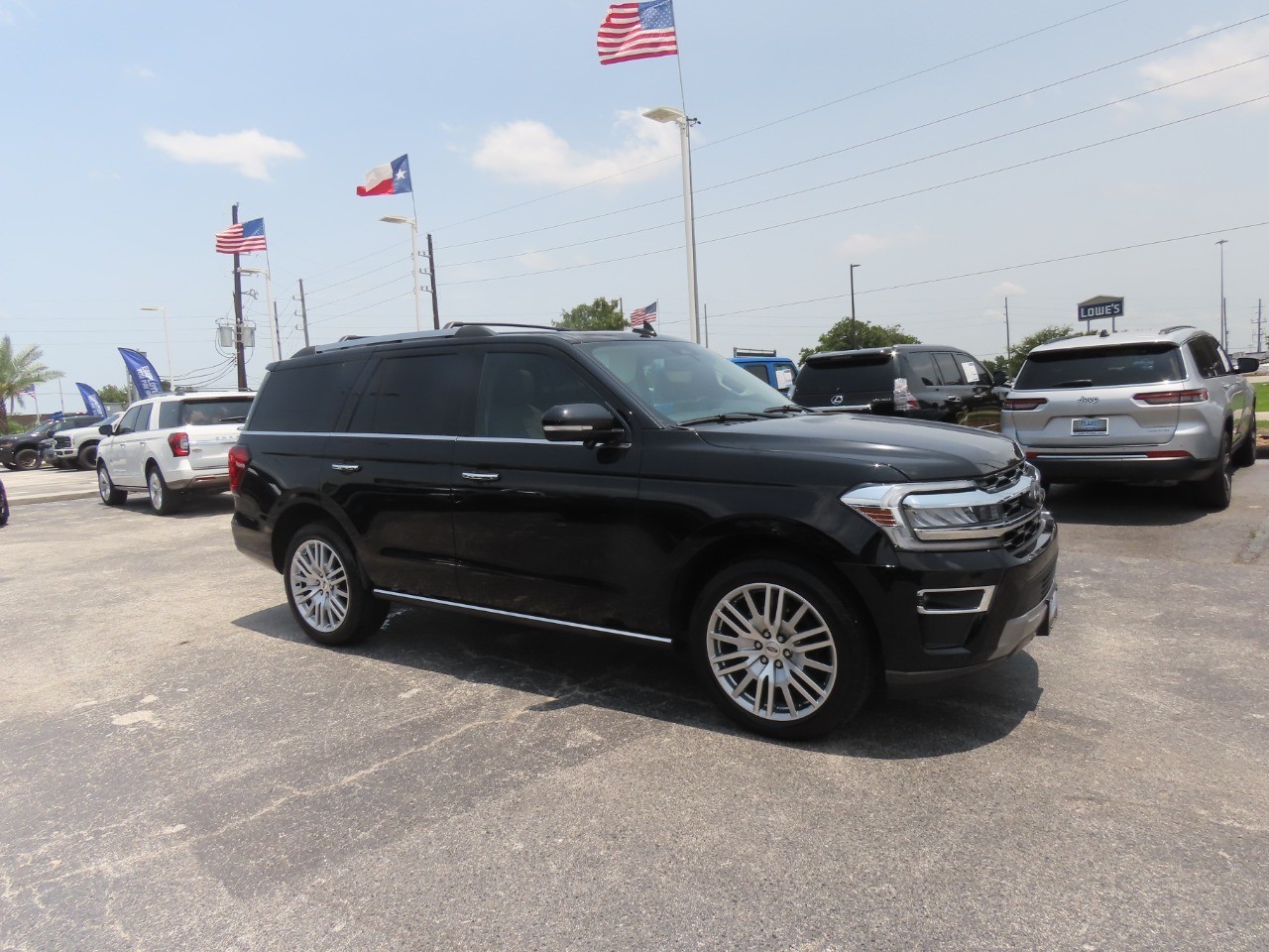2024 Ford Expedition Limited Agate Black Metallic at Planet Ford