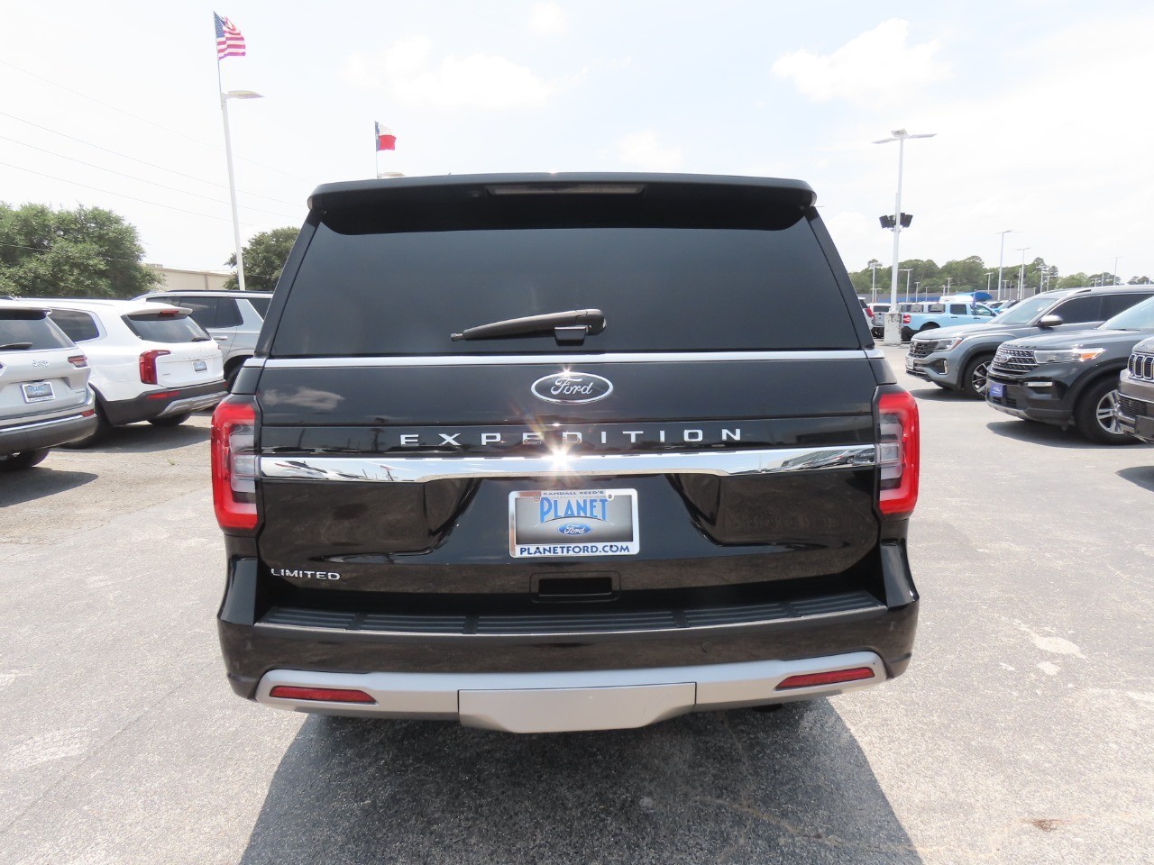 2024 Ford Expedition Limited Agate Black Metallic at Planet Ford