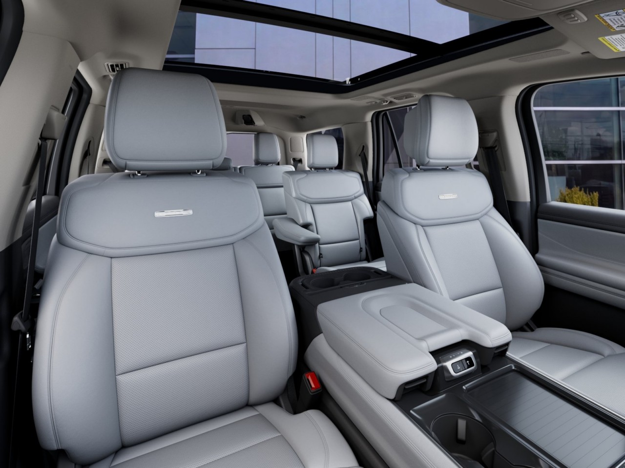 2027 Ford Expedition Platinum Glacier Gray Metallic Tri-Coat at Planet Ford