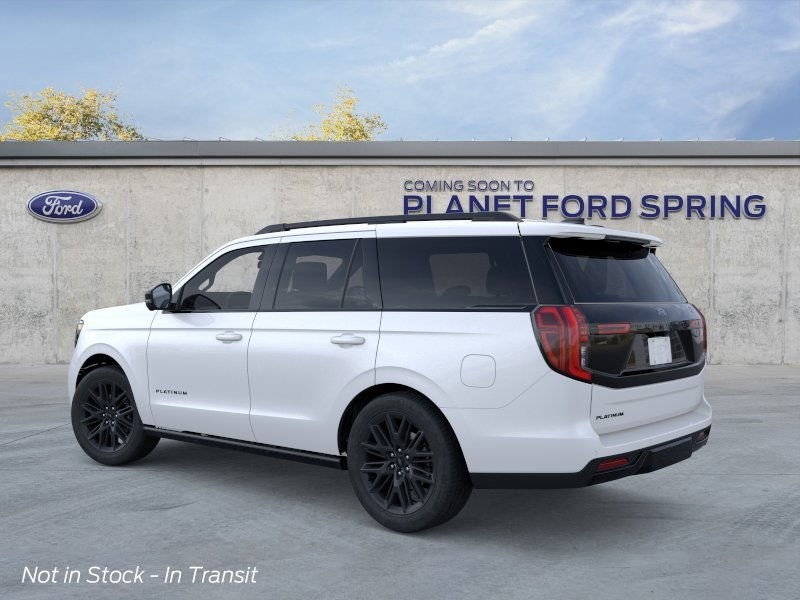 2027 Ford Expedition Platinum Star White Metallic Tri-Coat at Planet Ford