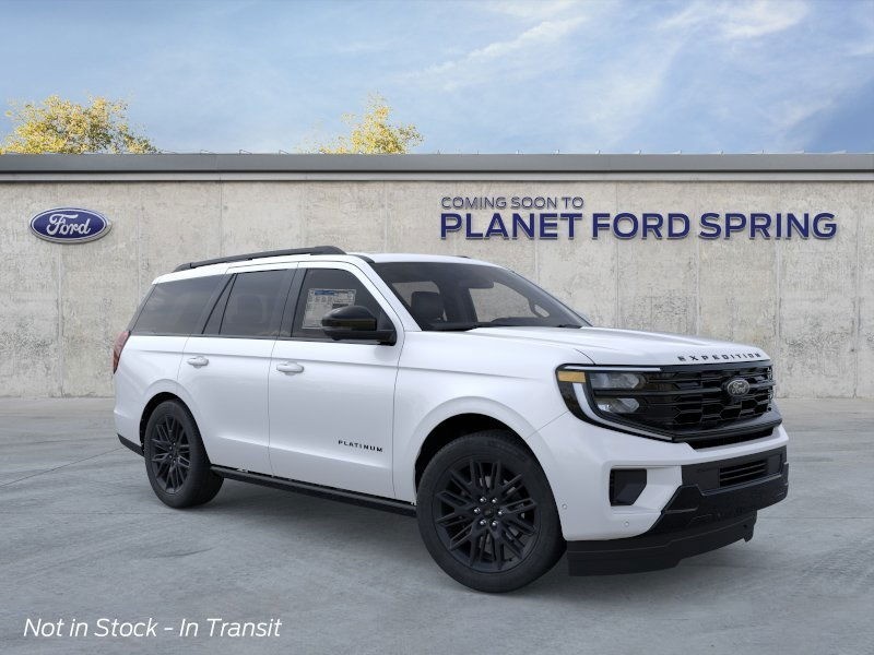 2027 Ford Expedition Platinum Star White Metallic Tri-Coat at Planet Ford