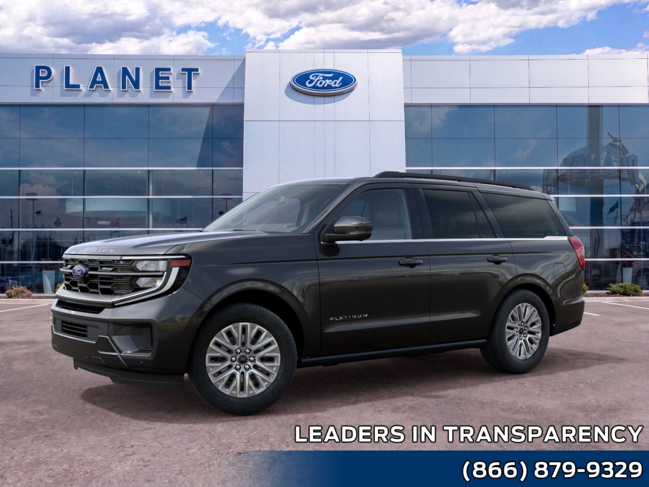 2027 Ford Expedition Platinum Dark Matter Gray Metallic at Planet Ford