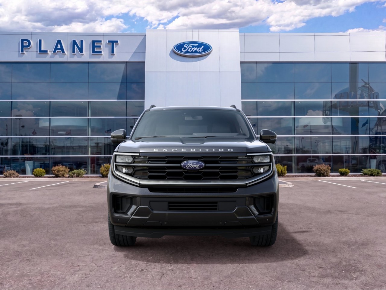 2027 Ford Expedition Platinum Dark Matter Gray Metallic at Planet Ford