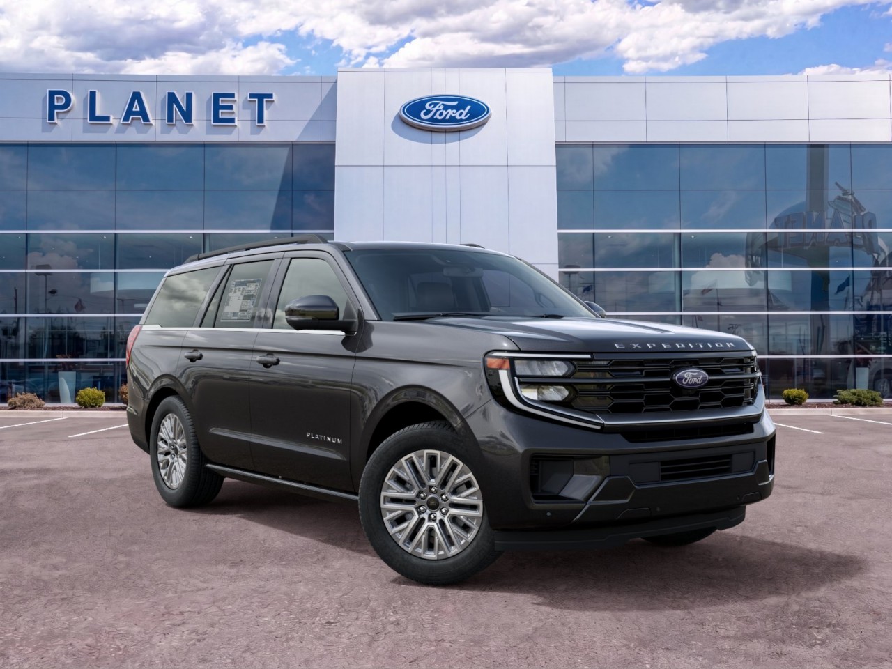 2027 Ford Expedition Platinum Dark Matter Gray Metallic at Planet Ford
