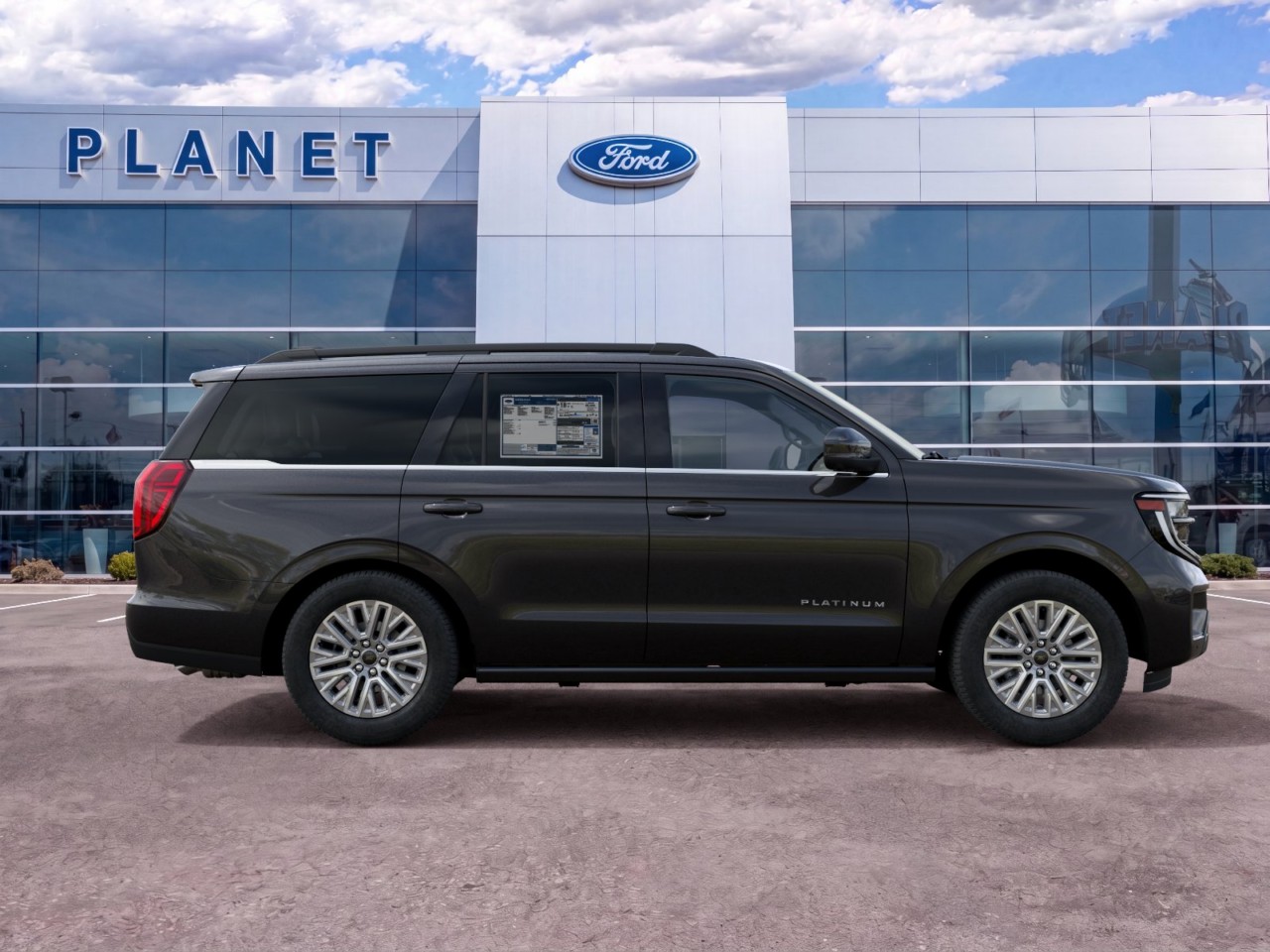 2027 Ford Expedition Platinum Dark Matter Gray Metallic at Planet Ford
