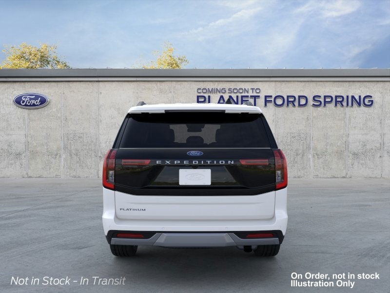 2026 Ford Expedition Platinum Star White Metallic Tri-Coat at Planet Ford