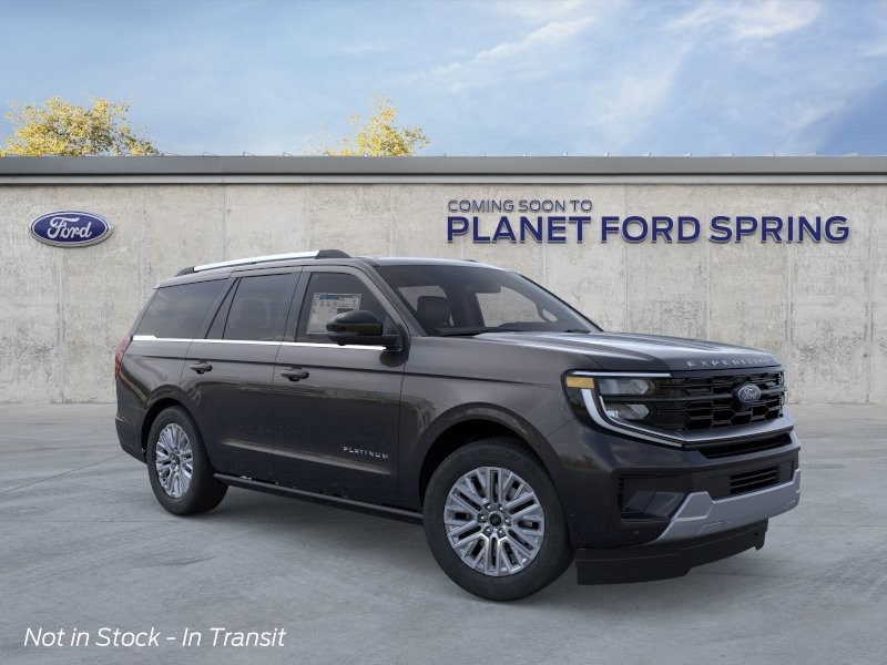 2026 Ford Expedition Platinum Agate Black Metallic at Planet Ford