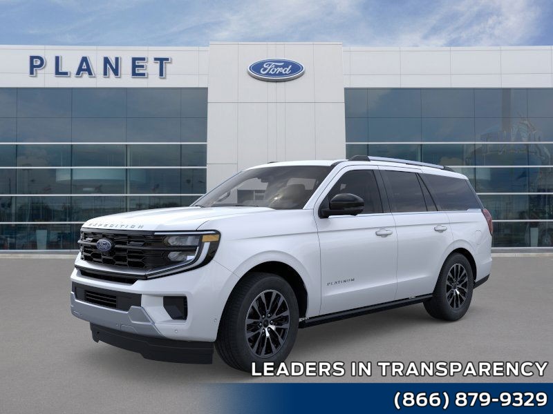 2025 Ford Expedition Platinum Space Silver Metallic at Planet Ford
