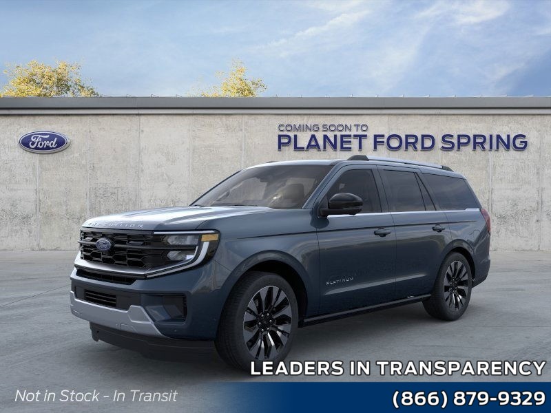 2026 Ford Expedition Platinum Stone Blue Metallic at Planet Ford