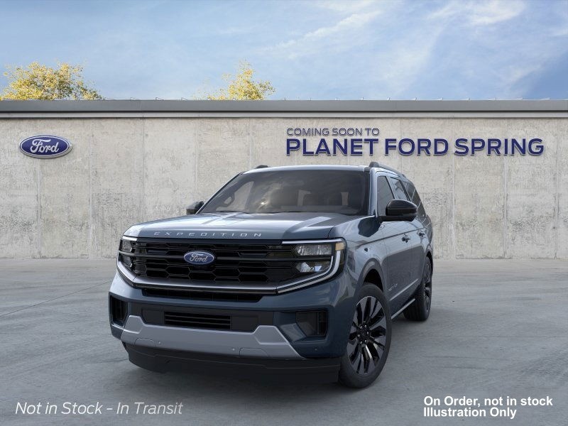 2026 Ford Expedition Platinum Stone Blue Metallic at Planet Ford