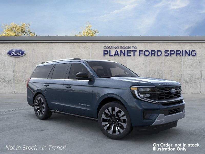 2026 Ford Expedition Platinum Stone Blue Metallic at Planet Ford