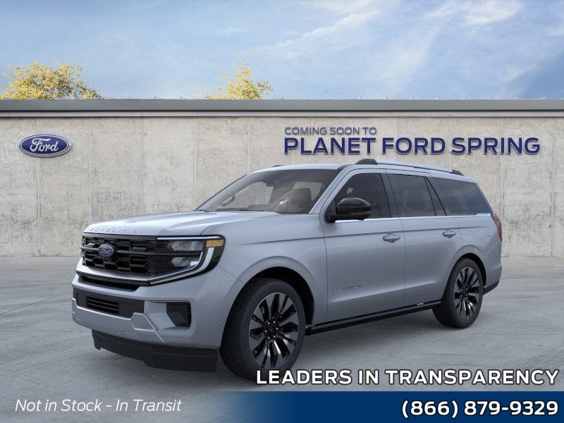 2025 Ford Expedition Platinum Glacier Gray Metallic TriCoat at Planet Ford