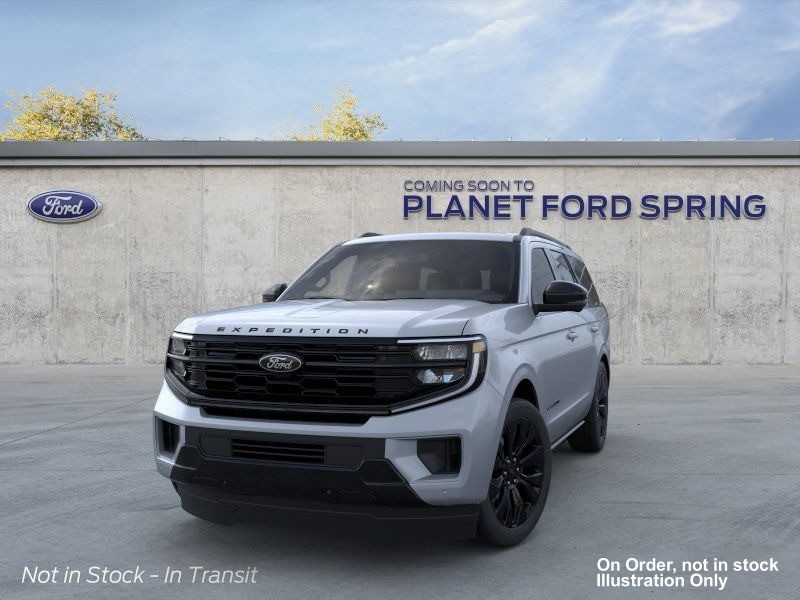 2026 Ford Expedition Platinum Glacier Gray Metallic Tri-Coat at Planet Ford