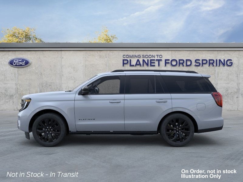 2026 Ford Expedition Platinum Glacier Gray Metallic Tri-Coat at Planet Ford