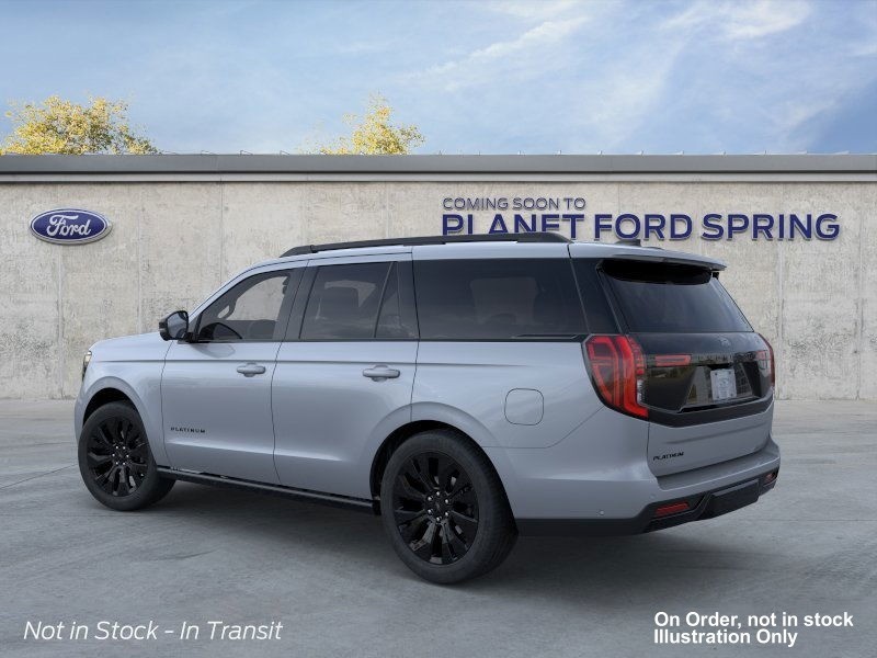 2026 Ford Expedition Platinum Glacier Gray Metallic Tri-Coat at Planet Ford