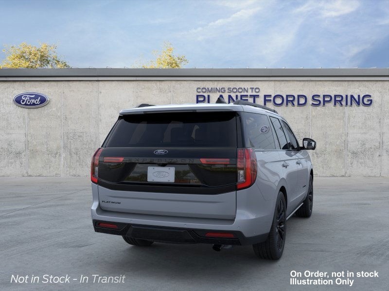 2026 Ford Expedition Platinum Glacier Gray Metallic Tri-Coat at Planet Ford