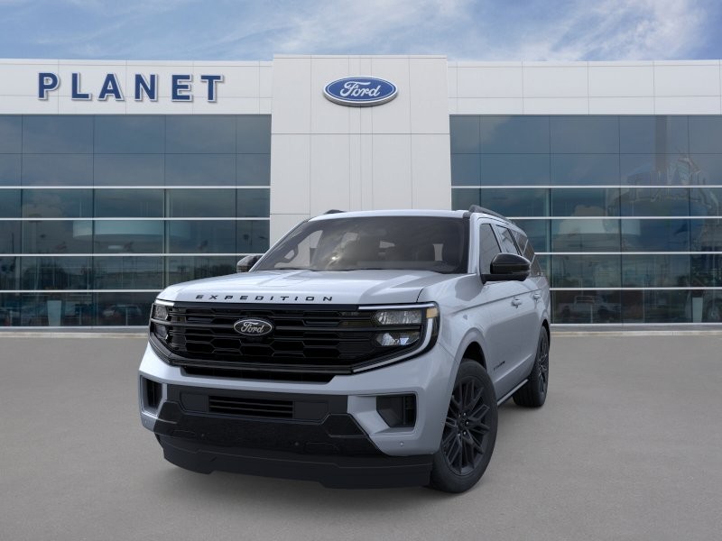 2026 Ford Expedition Platinum Glacier Gray Metallic Tri-Coat at Planet Ford
