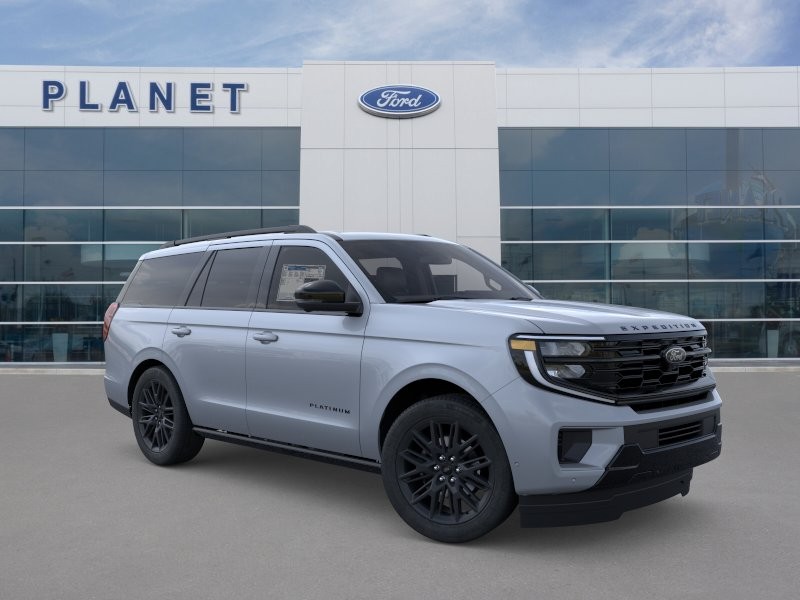 2026 Ford Expedition Platinum Glacier Gray Metallic Tri-Coat at Planet Ford