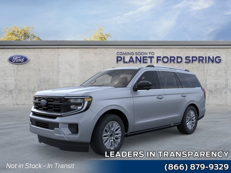 2026 Ford Expedition Platinum Glacier Gray Metallic Tri-Coat at Planet Ford