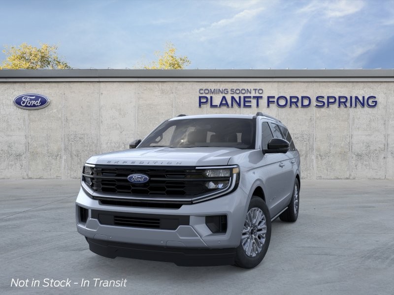 2026 Ford Expedition Platinum Glacier Gray Metallic Tri-Coat at Planet Ford