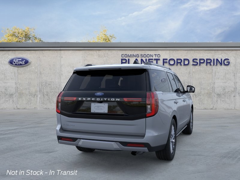 2026 Ford Expedition Platinum Glacier Gray Metallic Tri-Coat at Planet Ford
