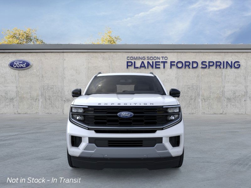 2025 Ford Expedition Platinum Star White Metallic Tri-Coat at Planet Ford